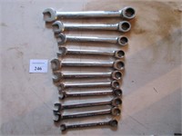 A Set of Gear Wrenches