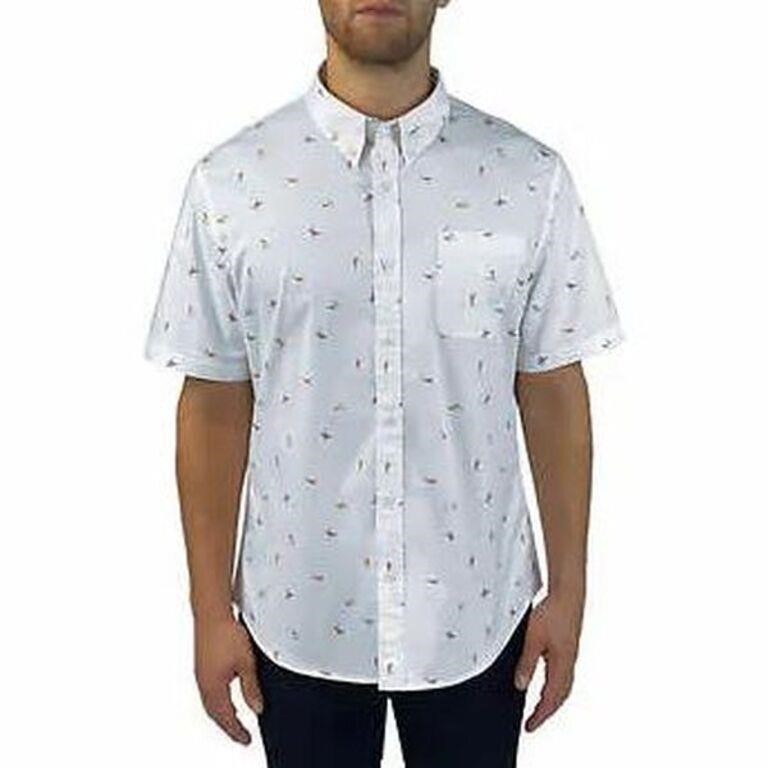 Jachs Men's XXL Short Sleeve Button Up Shirt,