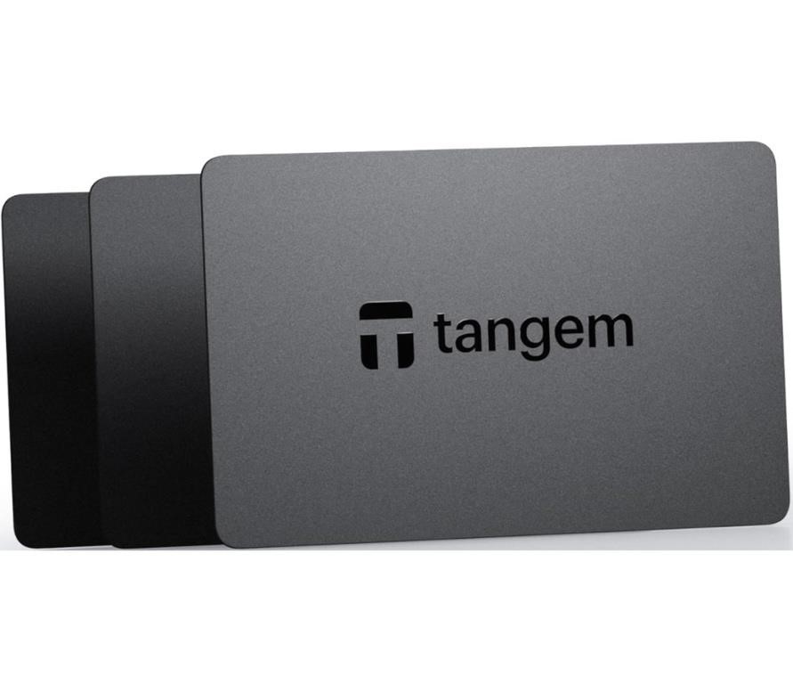 Tangem Wallet 2.0 Pack of 3 Secure Crypto Wallet