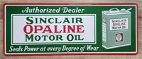 Sinclair Opaline Motor Oil Embossed Advertising