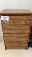 22.5” x 14” x 36”: storage cabinet