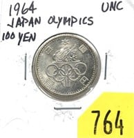 1964 Japan 100 yen