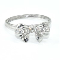 S/Sil CZ(0.3ct) Ring