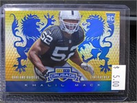 2014 PANINI RS KHALIL MACK CRUSADE PRIZM RC