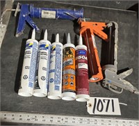 White Caulk, Gorilla Glue & Caulk Guns