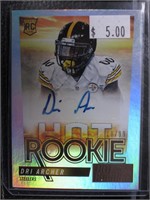 2014 PANINI DRI ARCHER AUTOGRAPHED RC 18/99