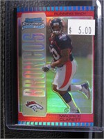 2005 BOWMAN CHROME MAURICE CLARETT REF RC