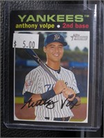 2020 TOPPS HERITAGE ANTHONY VOLPE ML RC