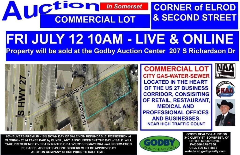 AUCTION OF COMMERCIAL LOT