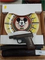 Disney Collector Plate, Kershaw Multi Tool Knife,