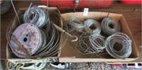 2 boxes of tie wire