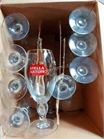 20 - STELLA ARTOIS BEER GLASSES