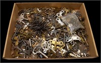 Lot of Antique Clock Keys.