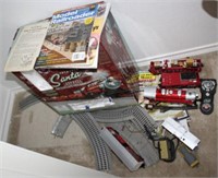 SANTA TRAIN SET (OUT OF THE BOX) AND MORE