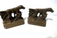 Pair Bronze Bookends 5"W