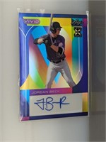 4/30 2022 Leaf Vivid Jordan Beck RC Auto BA-JB4