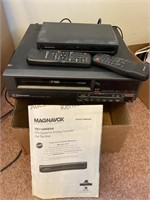 VHS player and DBT digital to analog converter