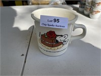 Vintage Peanuts Snoopy Mug