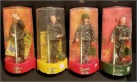1960s Topper 'The Tigers' Action Figures in Cases