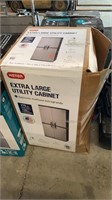 Keter Extra Large Utility Cabinet  CONTENTS NOT