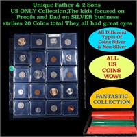 Unique Father & 2 Sons US ONLY Collection,The kids