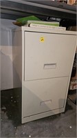 2-drawer File cabinet and contents - craft and