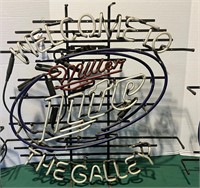 "Welcome to the Galley" Miller Lite Neon Sign