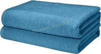 Amazon Basics Quick-Dry Bath Towels  2-Pack