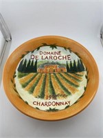 Pasta Bowl with Tuscan Landscape Pattern