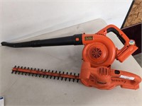 BLACK AND DECKER TRIMMER AND BLOWER