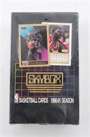 1990-91 Sealed Box SKYBOX NBA Basketball Cards