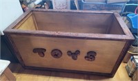 Wooden Toy Box