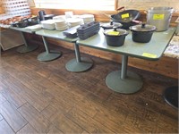 36" X 36 " TABLES W/ HD BASES