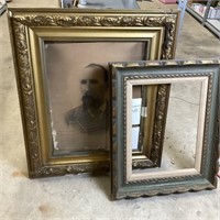 Vintage Portrait and Ornate Frames