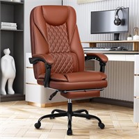 Guessky Leather Reclining Office Chair