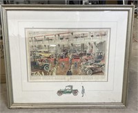 Vintage Roadster Framed Print