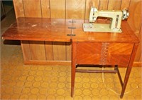 Necchi Electric Sewing Machine w/ Cabinet