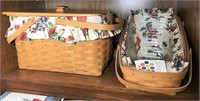 Two Longaberger Baskets