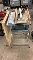 Performax table saw-240-3601, has cart with