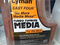 1/2 Bottle Lyman Turbo Tumbler Media