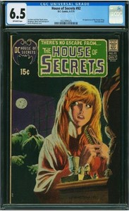 House of Secrets 92 1st Swamp Thing CGC 6.5