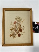 8"x6"  Dried Floral Picture