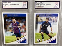 Lionel Messi & Kylian Mbappe Soccer Cards