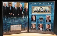"Living Presidents" Bank Note & Coin Portfolio