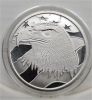 Pledge of Allegiance One Troy Oz Fine Silver Round