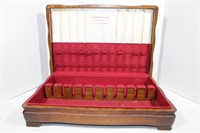 Wood 1847 Rogers Flatware Case 17 x 11