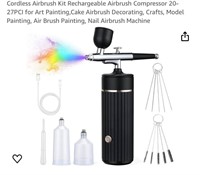 Cordless Airbrush Kit Rechargeable