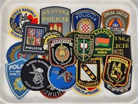 22) EUROPEAN POLICE PATCHES - OBSOLETE