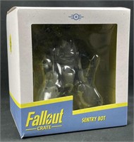 Fallout Crate Sentry Bot Figure, New in Box