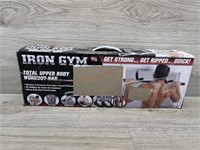 Iron gym workout bar